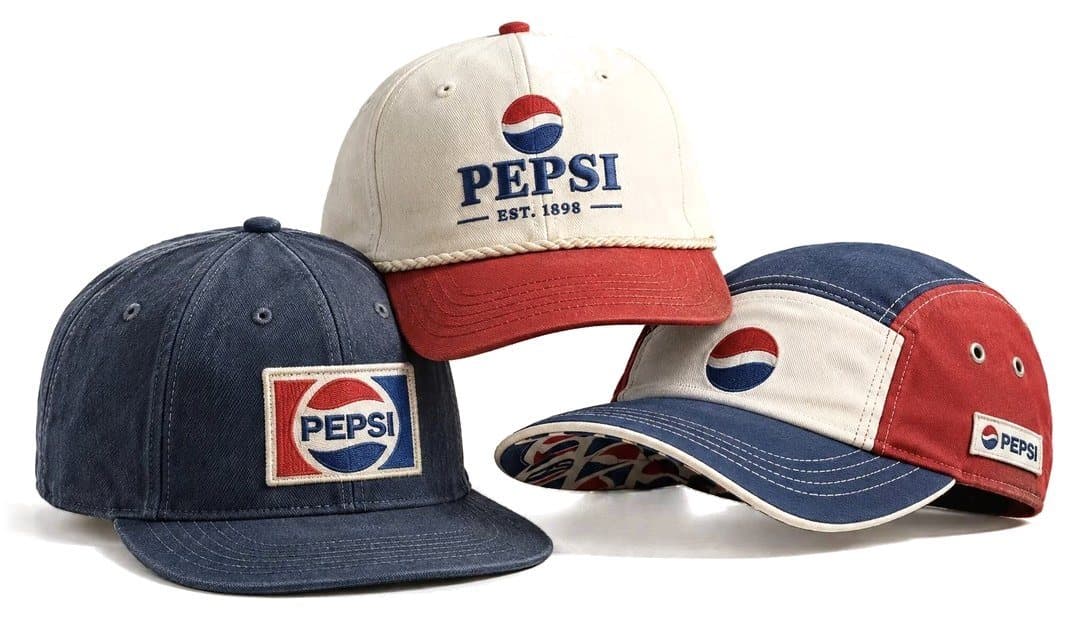 Custom Pepsi caps