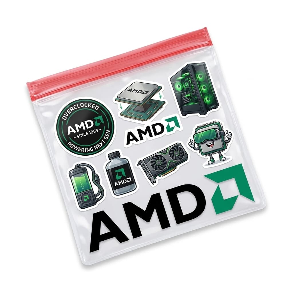 Deluxe Sticker and Gift Bag Set