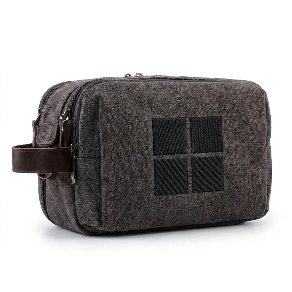 Large Capacity Canvas Toiletry Bag