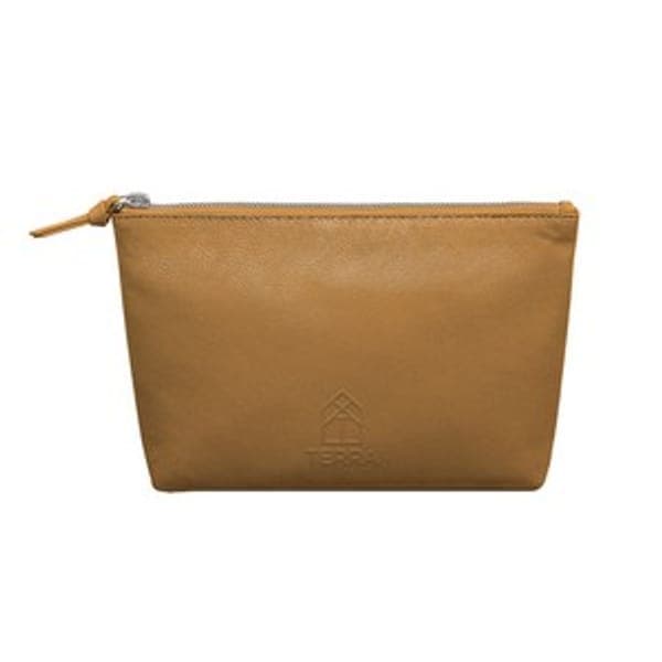 Real Leather Gusset Pouch (Medium)