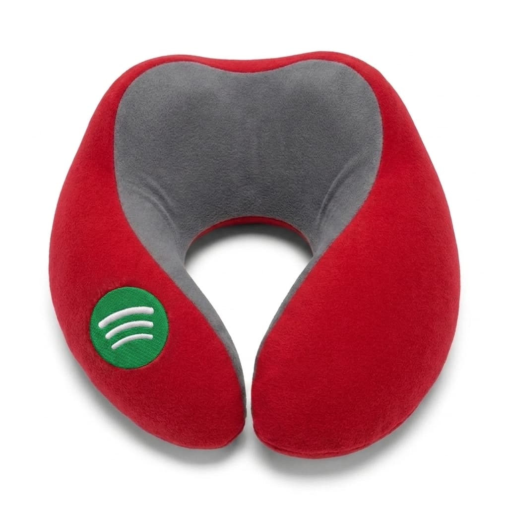 Sublimated Memory Foam Travel Pillow