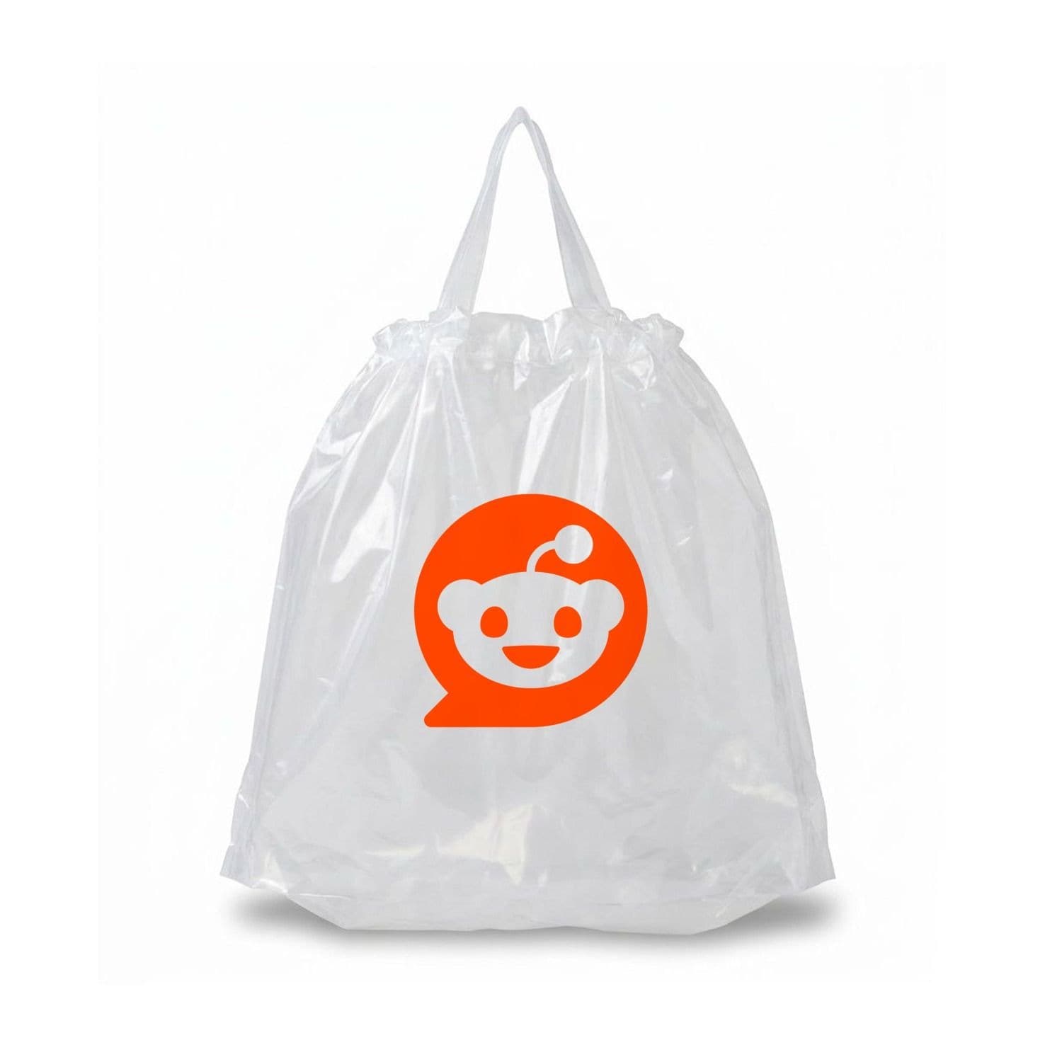 Clear Stadium Security Drawstring Bag