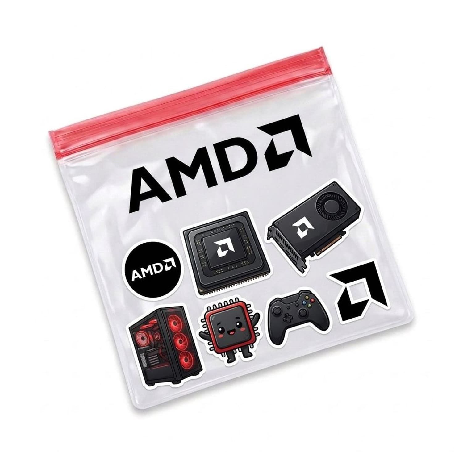 Deluxe Sticker and Gift Bag Set