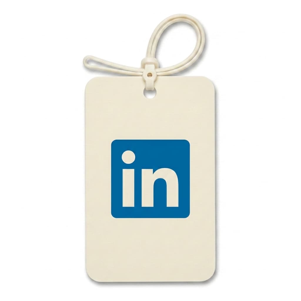 Large Rectangle Bag & Luggage Tag - Full Color