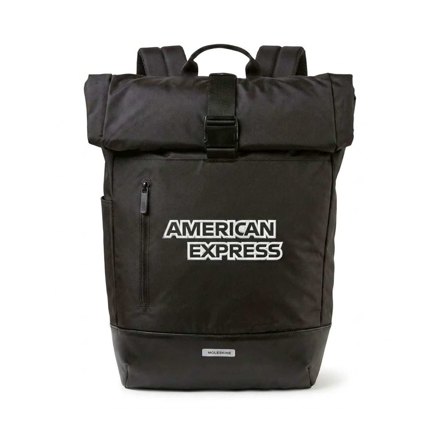 Moleskine Metro Rolltop Backpack - Black