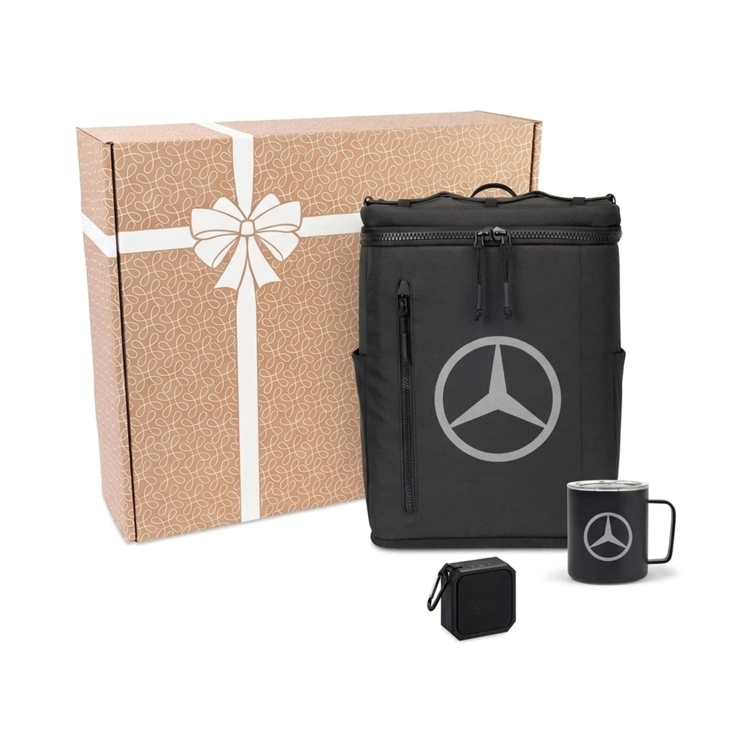 Surprise & Delight Gift Set #3 - Cooler, Speaker & Camp Cup - Black