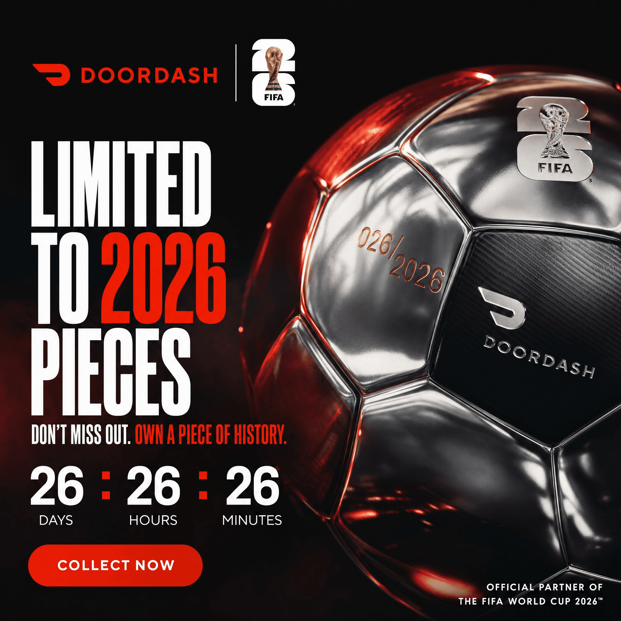 FIFA's Biggest Brands, One Mission | DoorDash x FIFA World Cup 2026